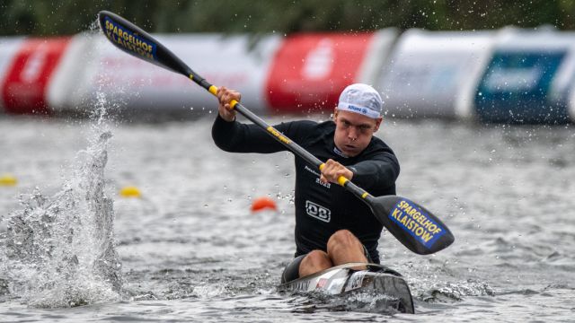 Anton Winkelmann beim Kanusprint 2023